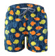 Sesto Senso Plážové šortky Fish Blue/Yellow L - thumb (4)