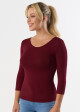 Dámské tričko Babell Manati 3/4 S-3XL taupe XXL - thumb (11)