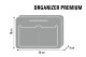 Bertoni Organizér na plstěné tašky Amazonia Green 26 cm x 18 cm x 8 cm - thumb (6)