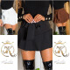 Trendy Koucla Highwaist Skorts s páskem white XL - thumb (27)
