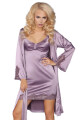 Dámská košilka Noelle - LivCo CORSETTI FASHION světle fialová L/XL - thumb (4)