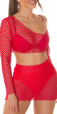 Sexy Koucla 2Piece Set / síťová sukně a top black Einheitsgroesse - thumb (18)