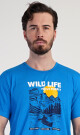 Pánské pyžamo kapri Wild life modrá 4XL - thumb (4)