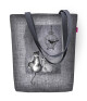 Bertoni Plátěná taška Sunny Two Cats Grey 29 cm x 40 cm x 36 cm x 8 cm - thumb (4)