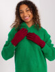 Vínové, elegantní dámské rukavice L / XL - thumb (2)