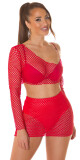 Sexy Koucla 2Piece Set / síťová sukně a top black Einheitsgroesse - thumb (13)