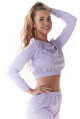 Infinite You Mikina s kapucí M235 Purple L - thumb (5)