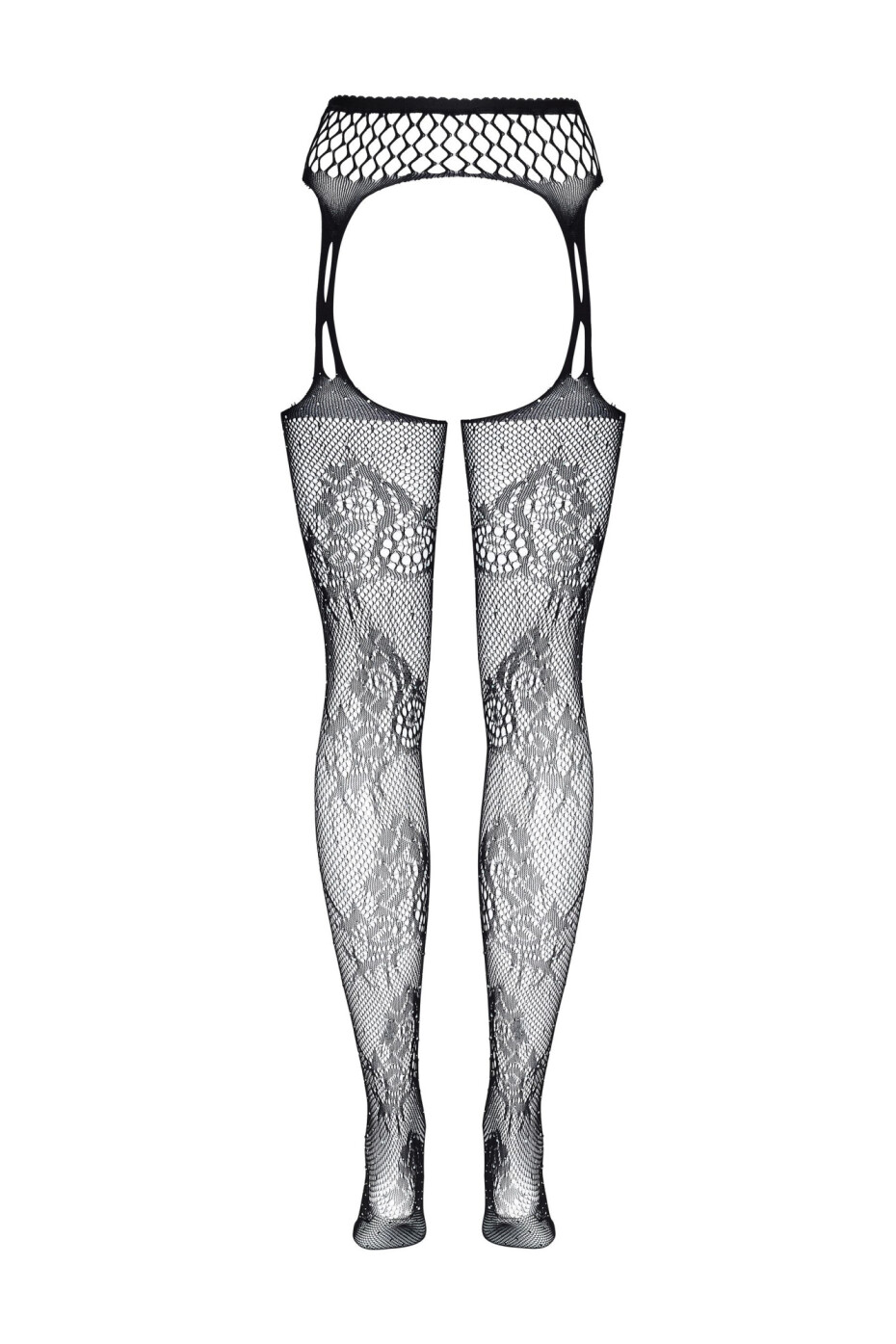 Dámské punčochy Pilar - BEAUTY NIGHT FASHION černá S/L - main (11)