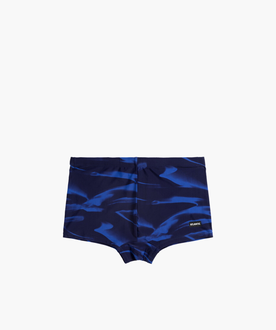 Pánské plavecké boxerky ATLANTIC - modré Velikost: XL - main (0)