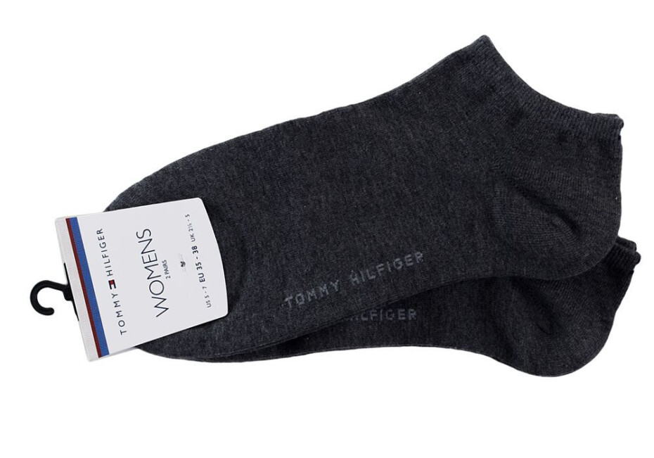 Ponožky Tommy Hilfiger 2Pack 343024001 Grey 35-38 - main (1)
