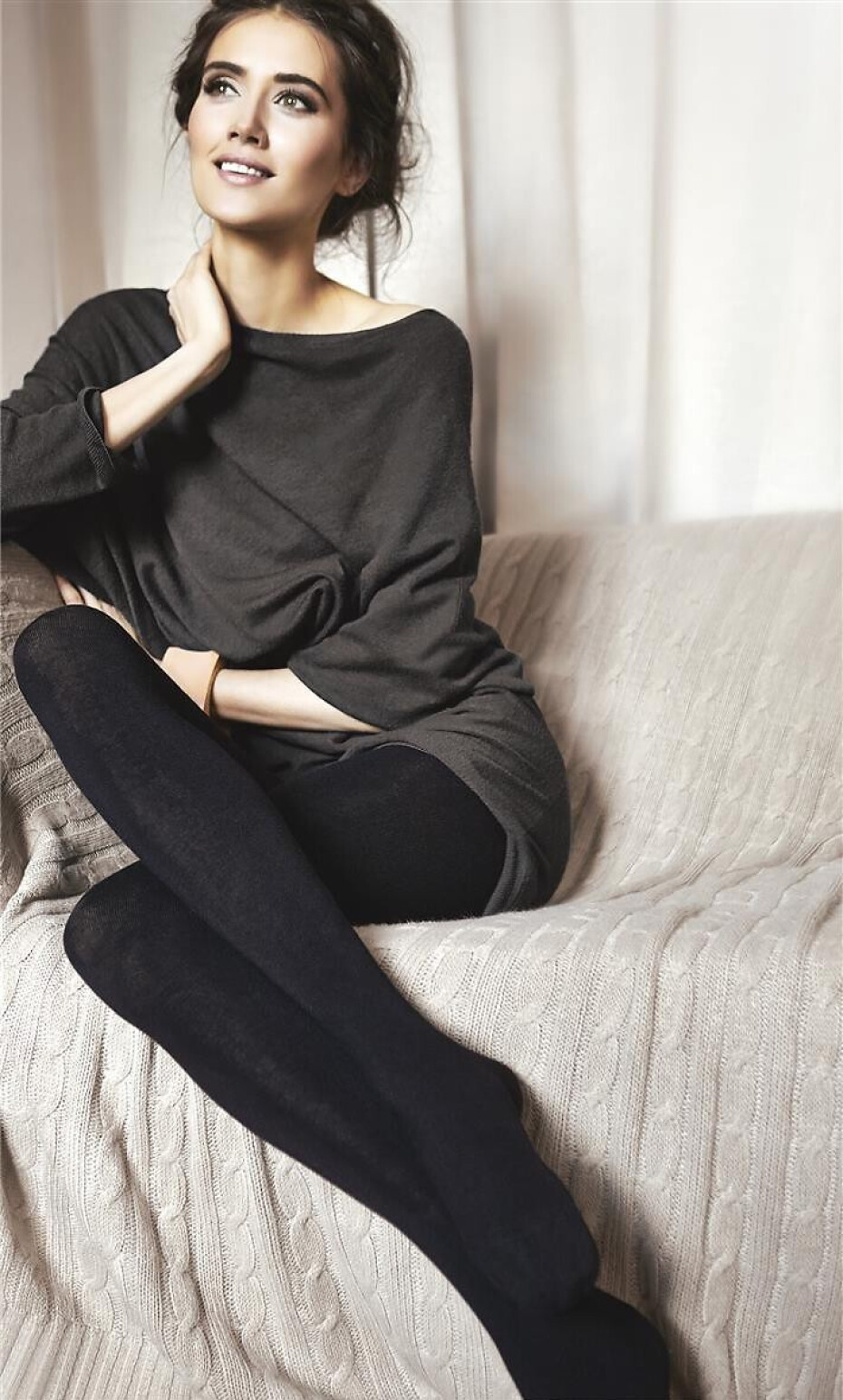 Dámské punčochové kalhoty Gatta Touch Cashmere 2-4 nero/černá 3-M - main (2)