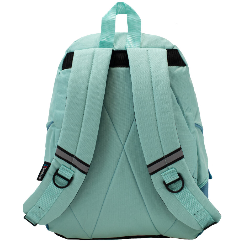 Batoh Semiline J4919-4 Tyrkysová/modrá 43 cm x 32 cm x 20 cm - main (3)