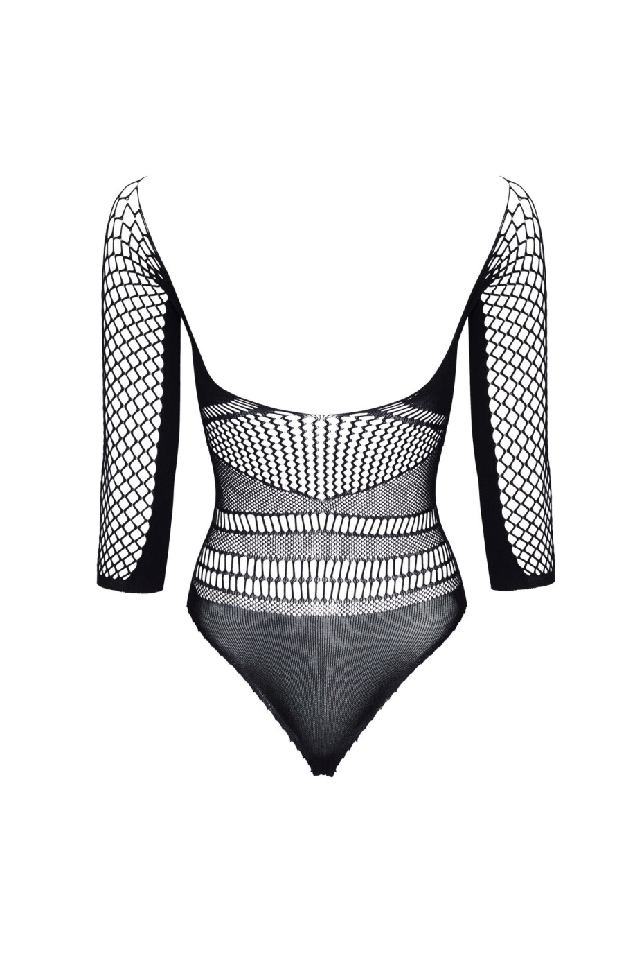 Erotické body Lucelia teddy - BEAUTY NIGHT FASHION černá S/L - main (10)