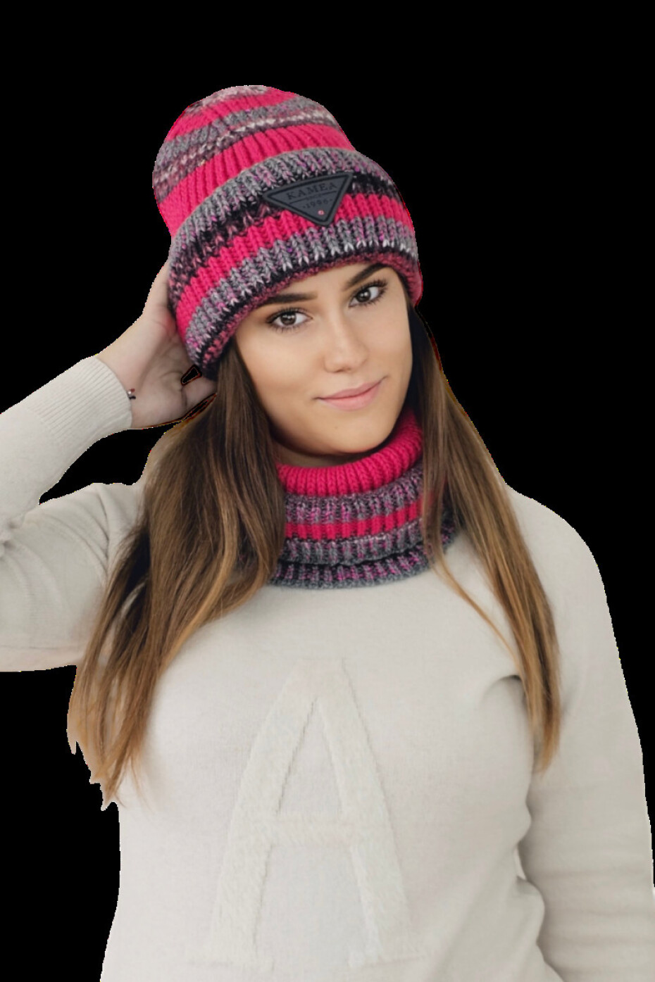 Kamea Hat K.23.018.20 malina 54-60 - main (1)