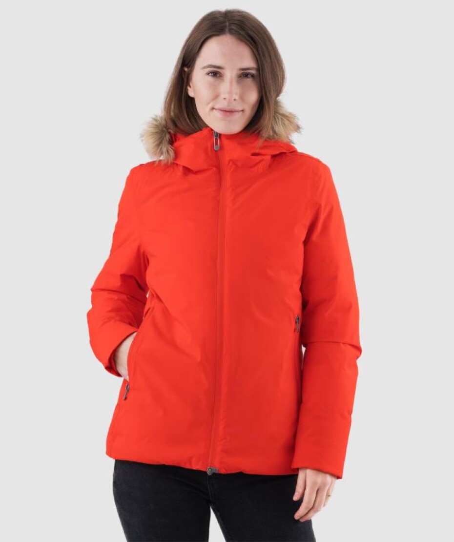 Woox Sonju Fiery Red dámská zimní bunda - main (0)