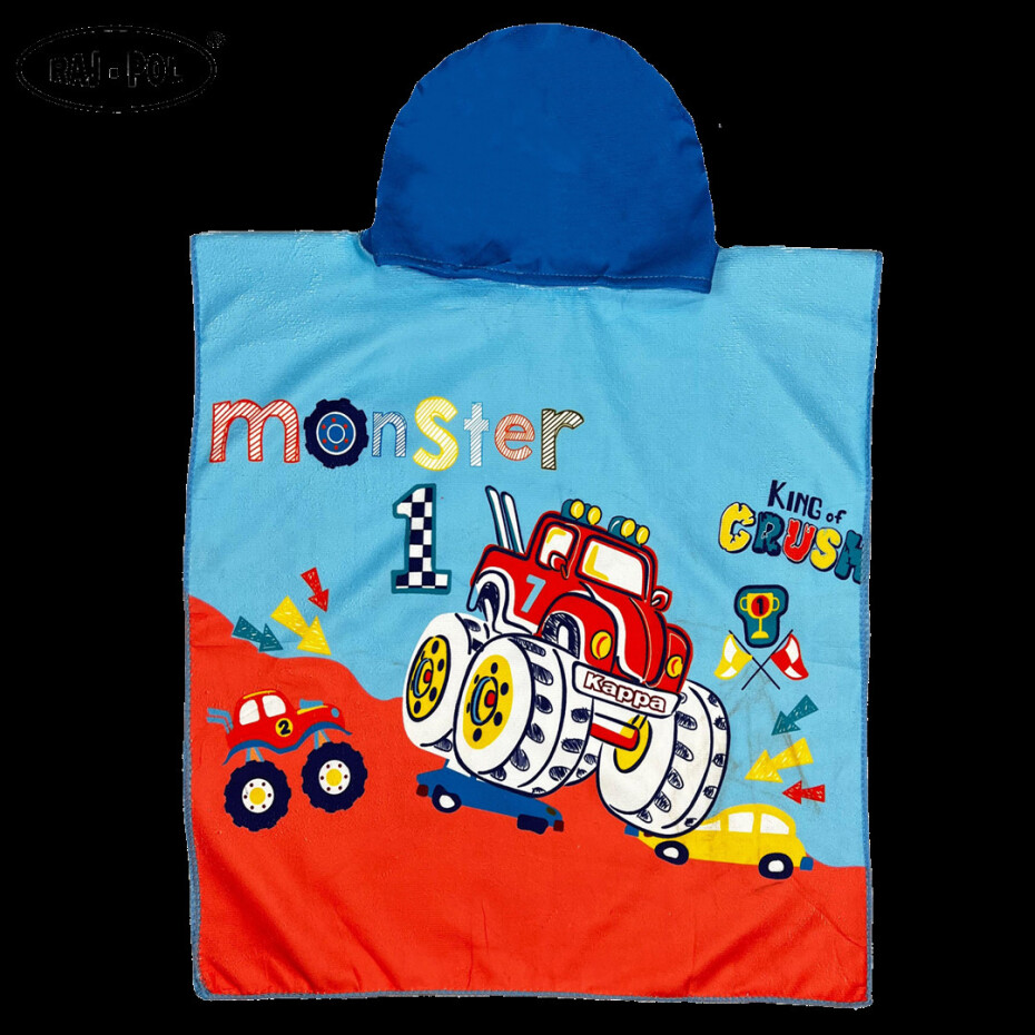 Raj-Pol Ručník Plážové pončo Car Multicolour 120 cm x 60 cm - main (0)