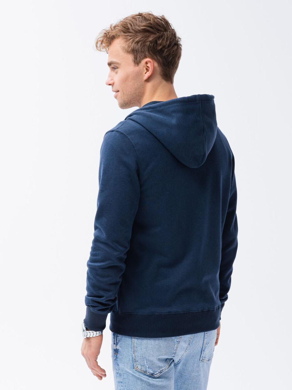 Ombre Sweatshirt B977-1 Námořnická modrá S - main (1)