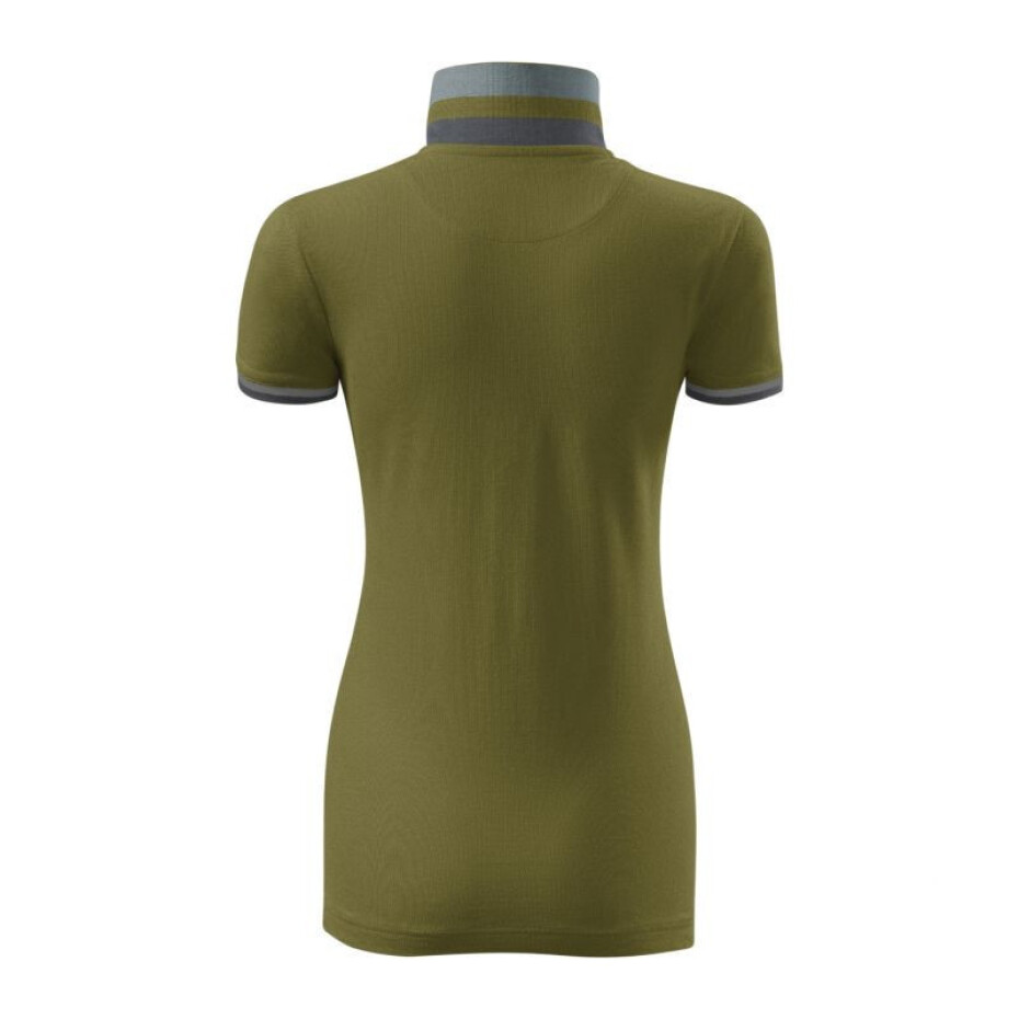 Malfini Collar Up W MLI-257A3 avokádově zelená polokošile M - main (2)