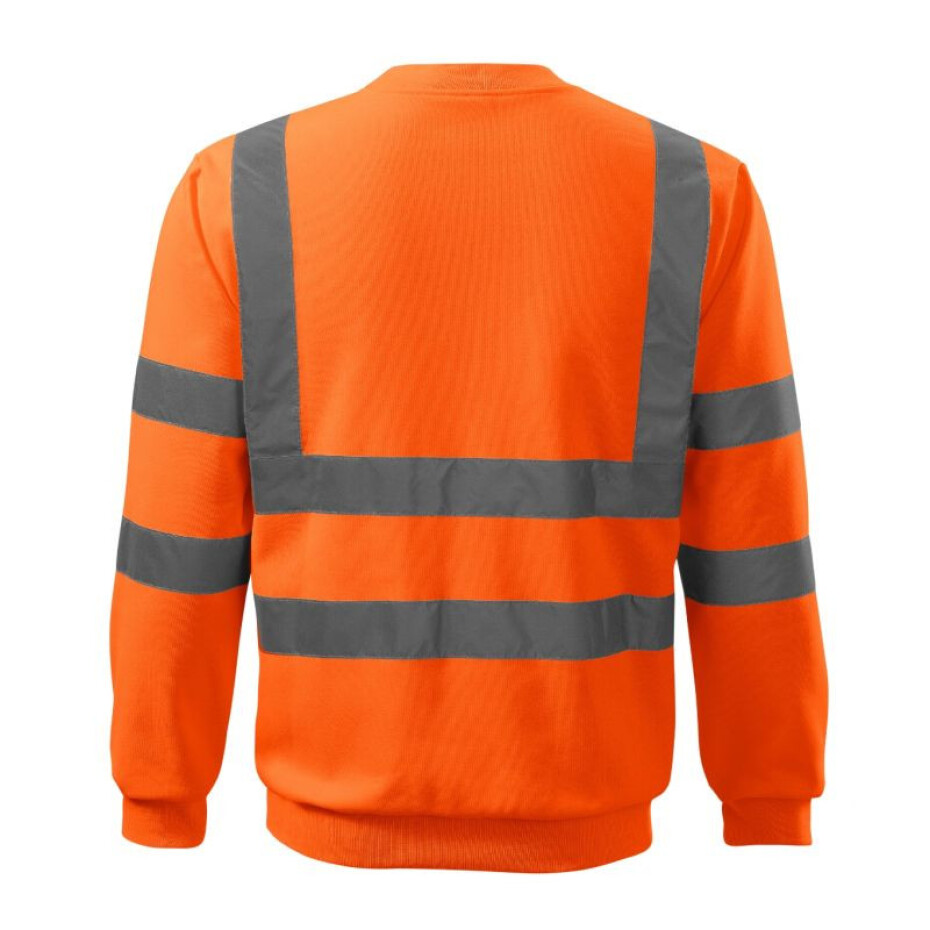 Rimeck HV Essential M MLI-4V698 fluorescenční oranžová pánská mikina s kapucí M - main (1)
