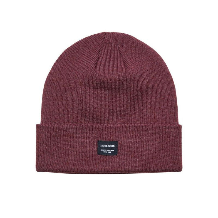 Jack & Jones Jacdna Beanie Noos M 12092815 pánské vínové Univerzální - main (4)