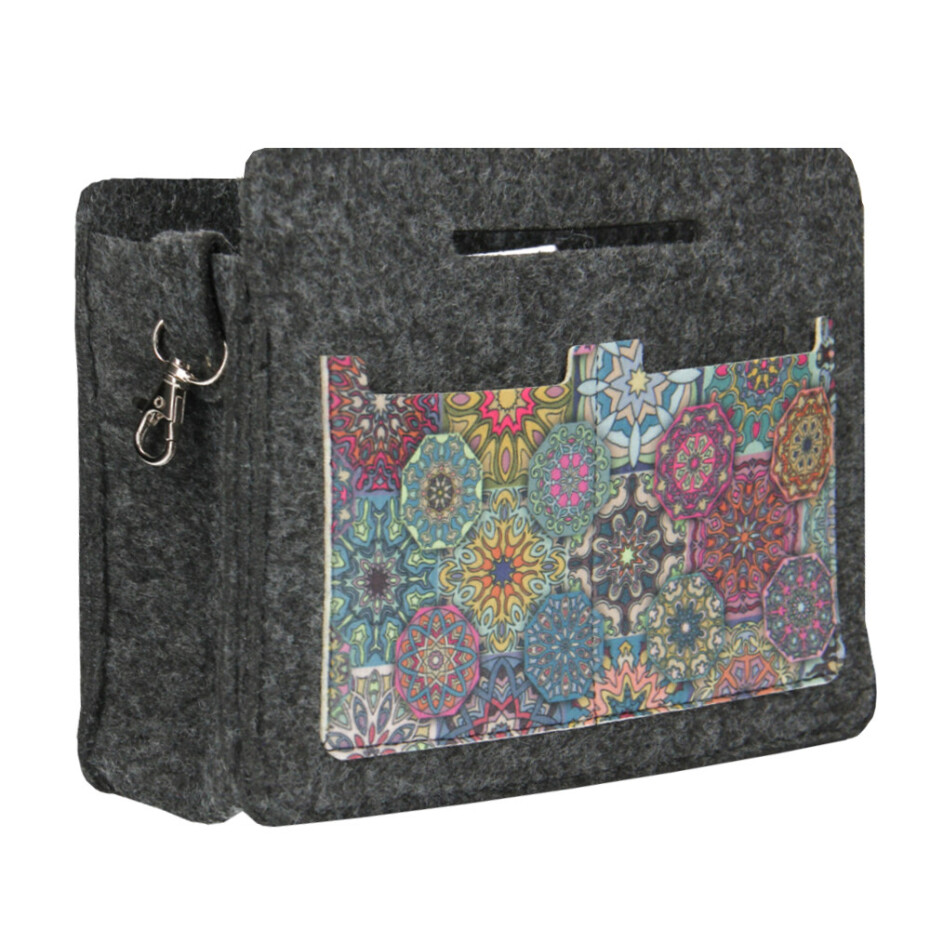 Bertoni Organizér do plstěné tašky Valencia Multicolour 26 cm x 18 cm x 8 cm - main (1)