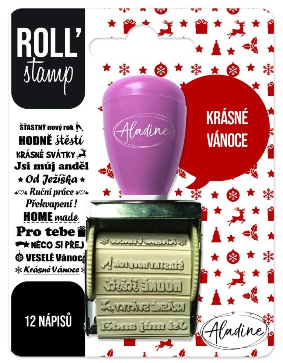 Aladine RollStamp textová - Vánoce - main (0)