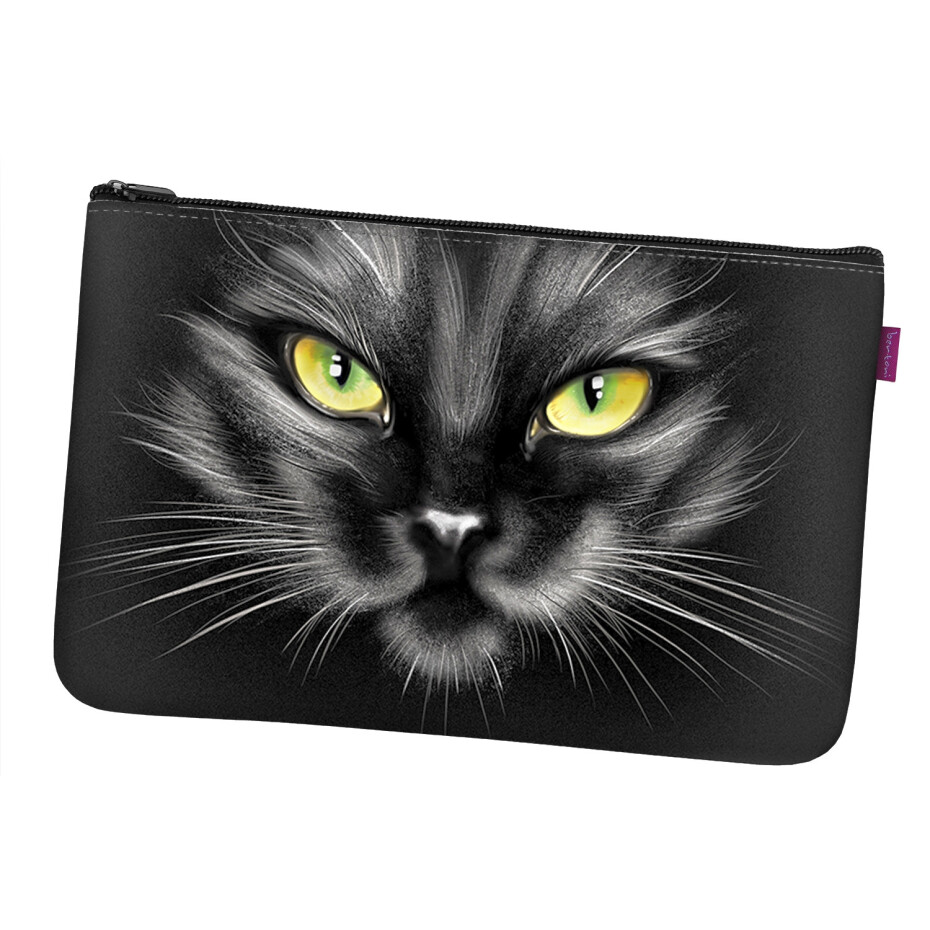 Bertoni Velká kapesní kosmetická taška Nero Black 31 cm x 20 cm x 1 cm - main (2)