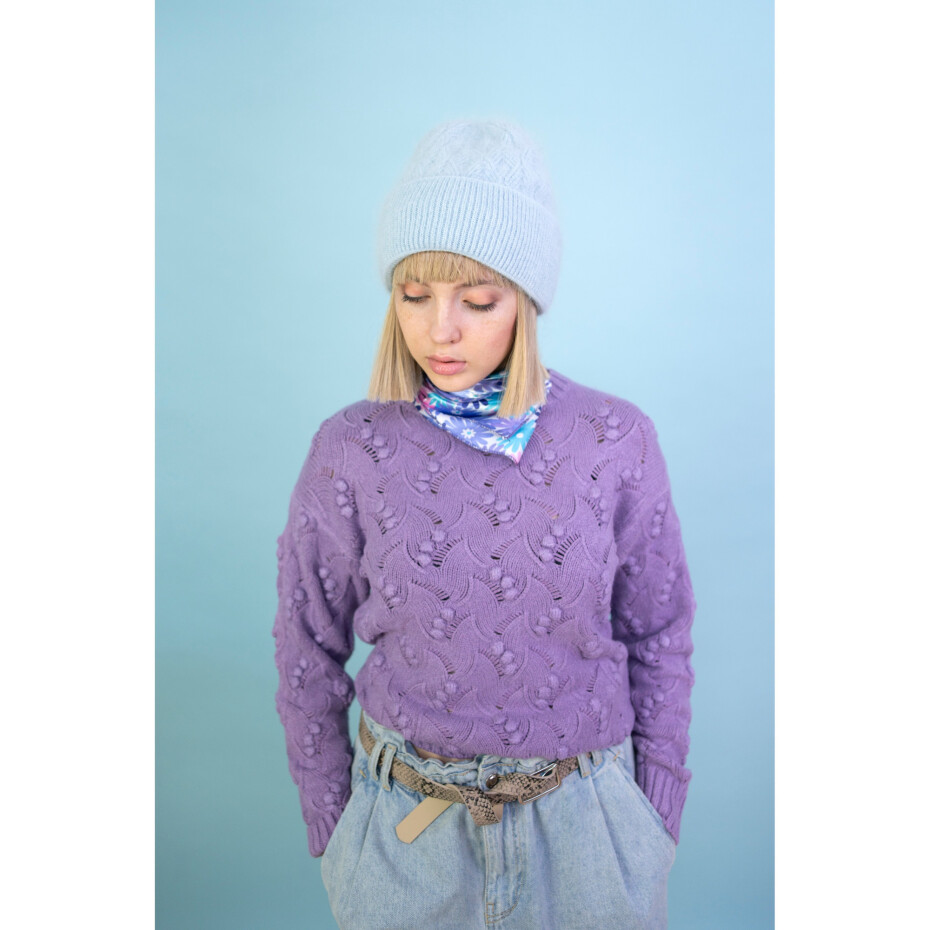 Art Of Polo Šála sz20964-1 Růžová/Lavender OS - main (3)