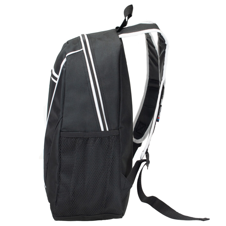 Batoh Semiline J4917-1 Black/White 43 cm x 28 cm x 15 cm - main (4)