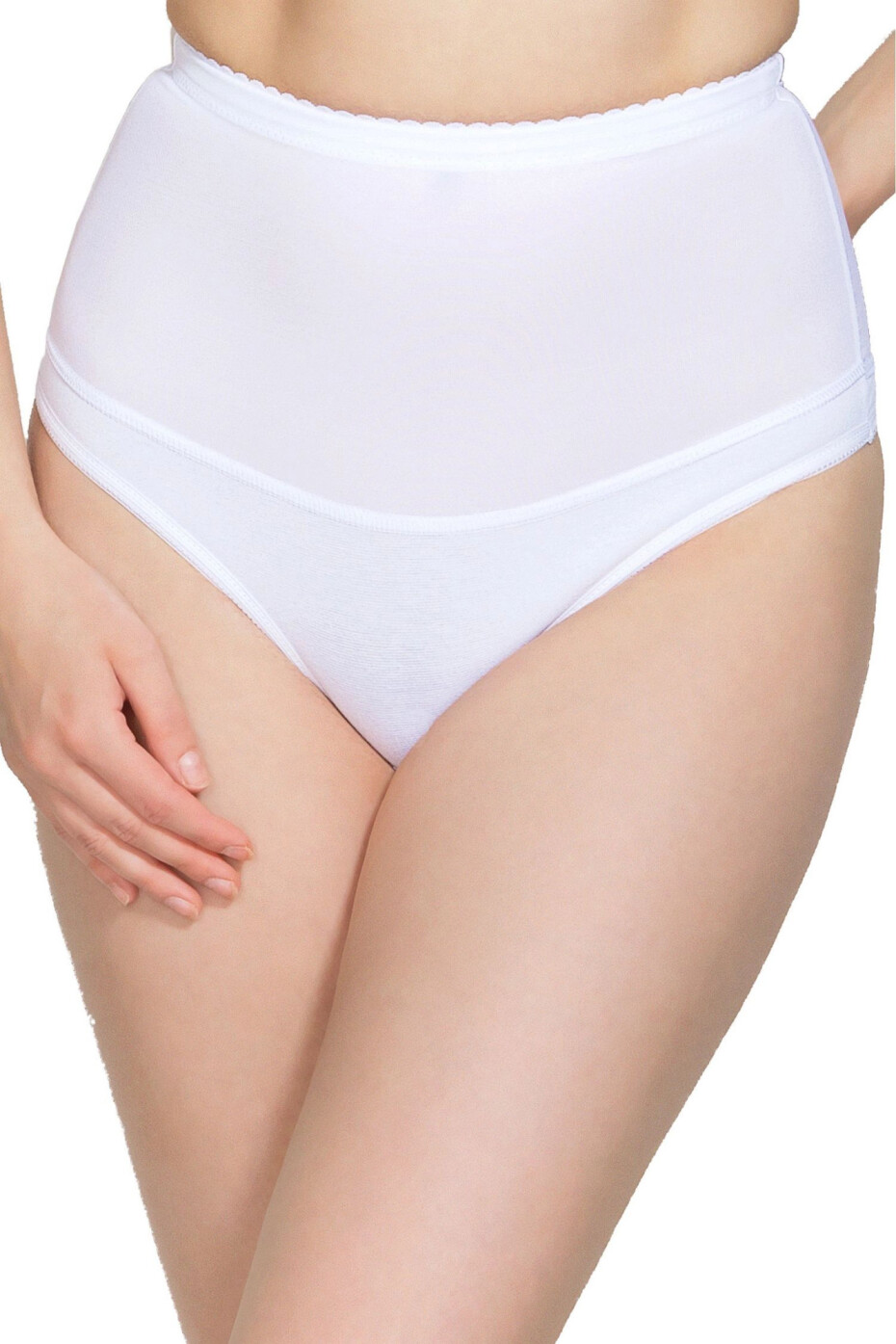 Dámská stahovací tanga Iga white - MITEX bílá XXL - main (6)