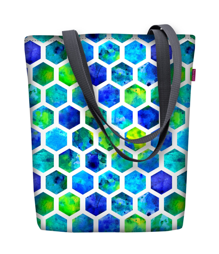 Bertoni Plátěná taška Sunny Tile Blue 29 cm x 40 cm x 36 cm x 8 cm - main (0)