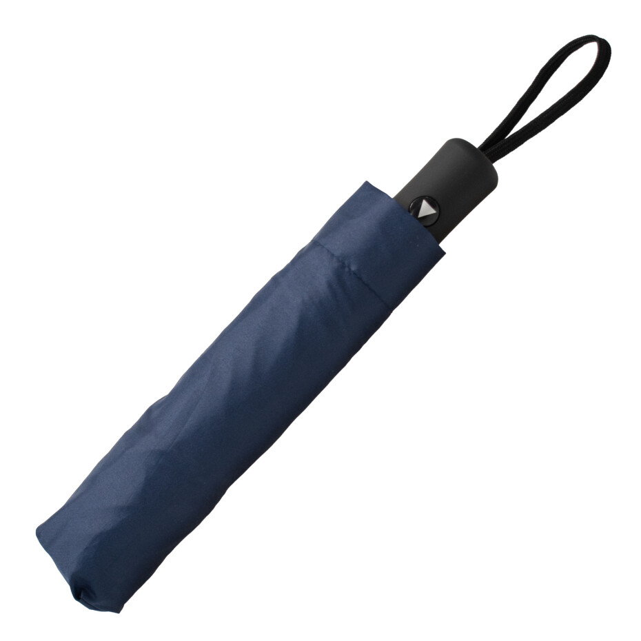 Krátký poloautomatický deštník Semiline L2050-1 Navy Blue Průměr 95 cm - main (1)