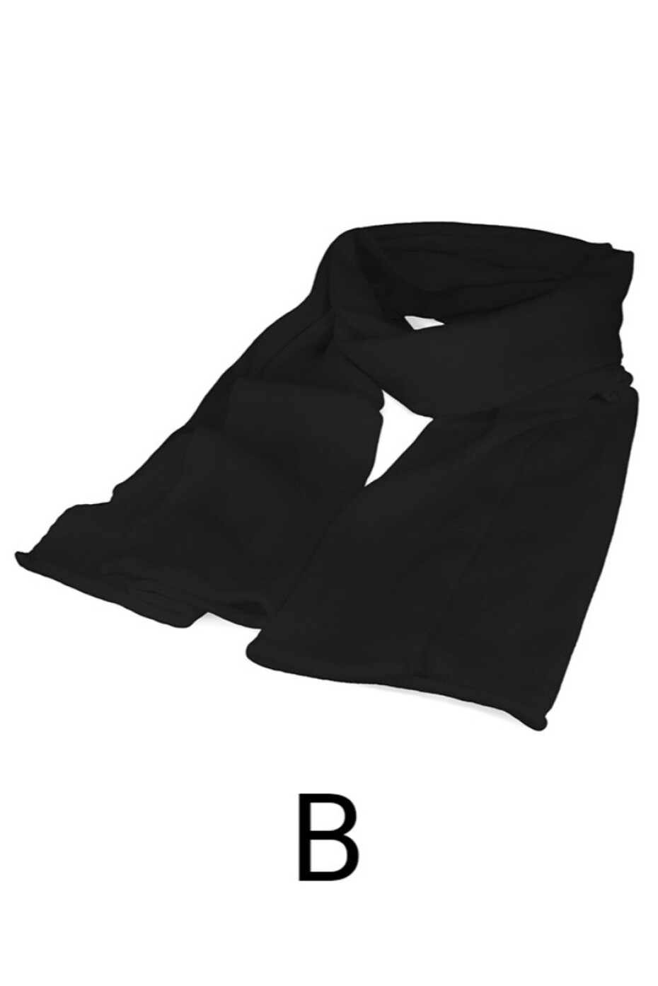 Dámská šála/šátek 48-514 černá 150X45 - main (0)
