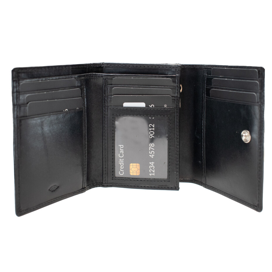 Peněženka Semiline RFID P8263-0 černá 9,5 cm x 12 cm x 2 cm - main (0)