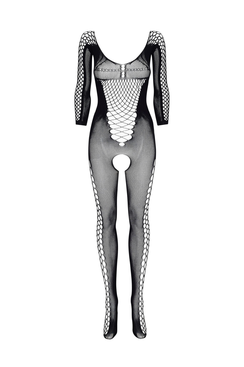 Bodystocking Lucelia bodystocking - BEAUTY NIGHT FASHION černá S/L - main (1)