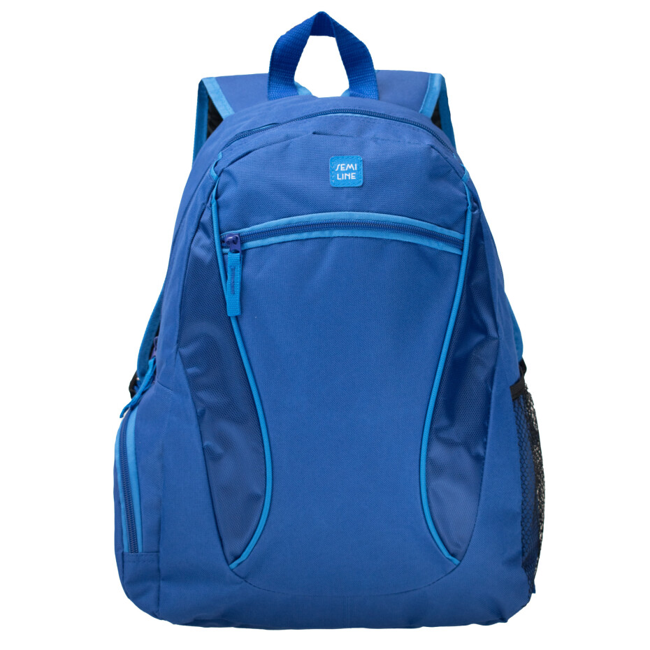 Batoh Semiline J4917-2 Navy Blue/Blue 43 cm x 28 cm x 15 cm - main (5)