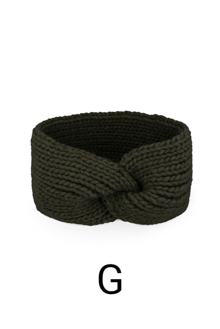 Dámská čelenka P-063 KHAKI univerzální - main (0)