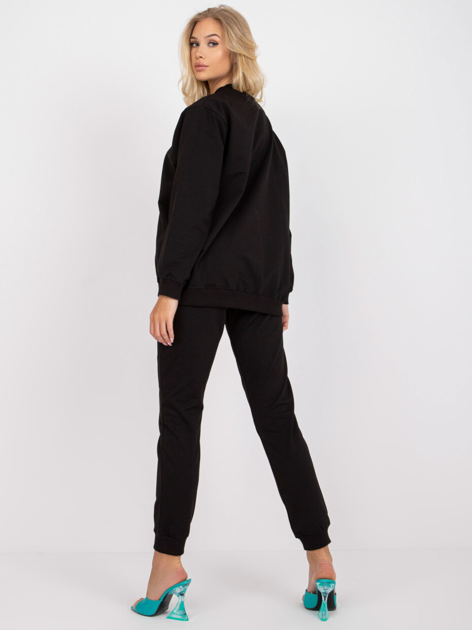 Základní černá mikina bez kapuce L / XL - main (3)
