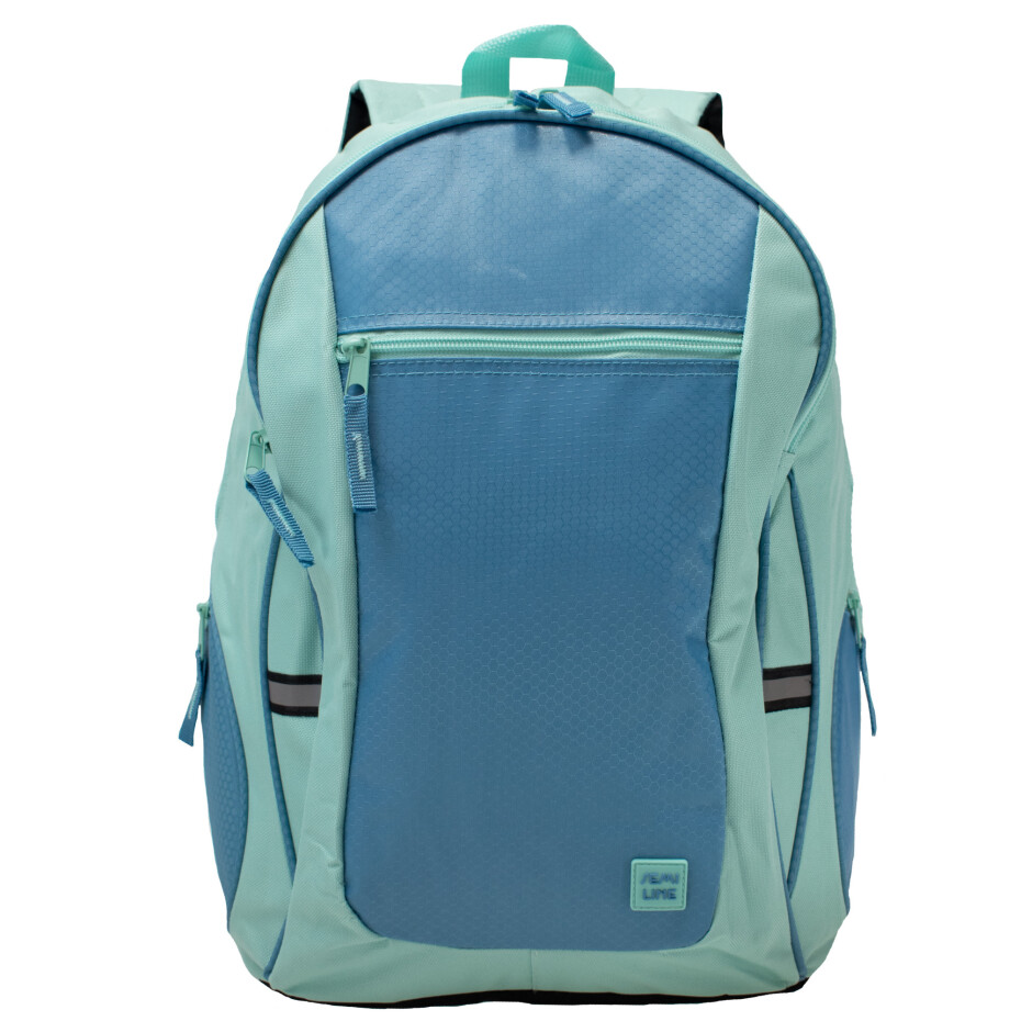 Batoh Semiline J4919-4 Tyrkysová/modrá 43 cm x 32 cm x 20 cm - main (2)