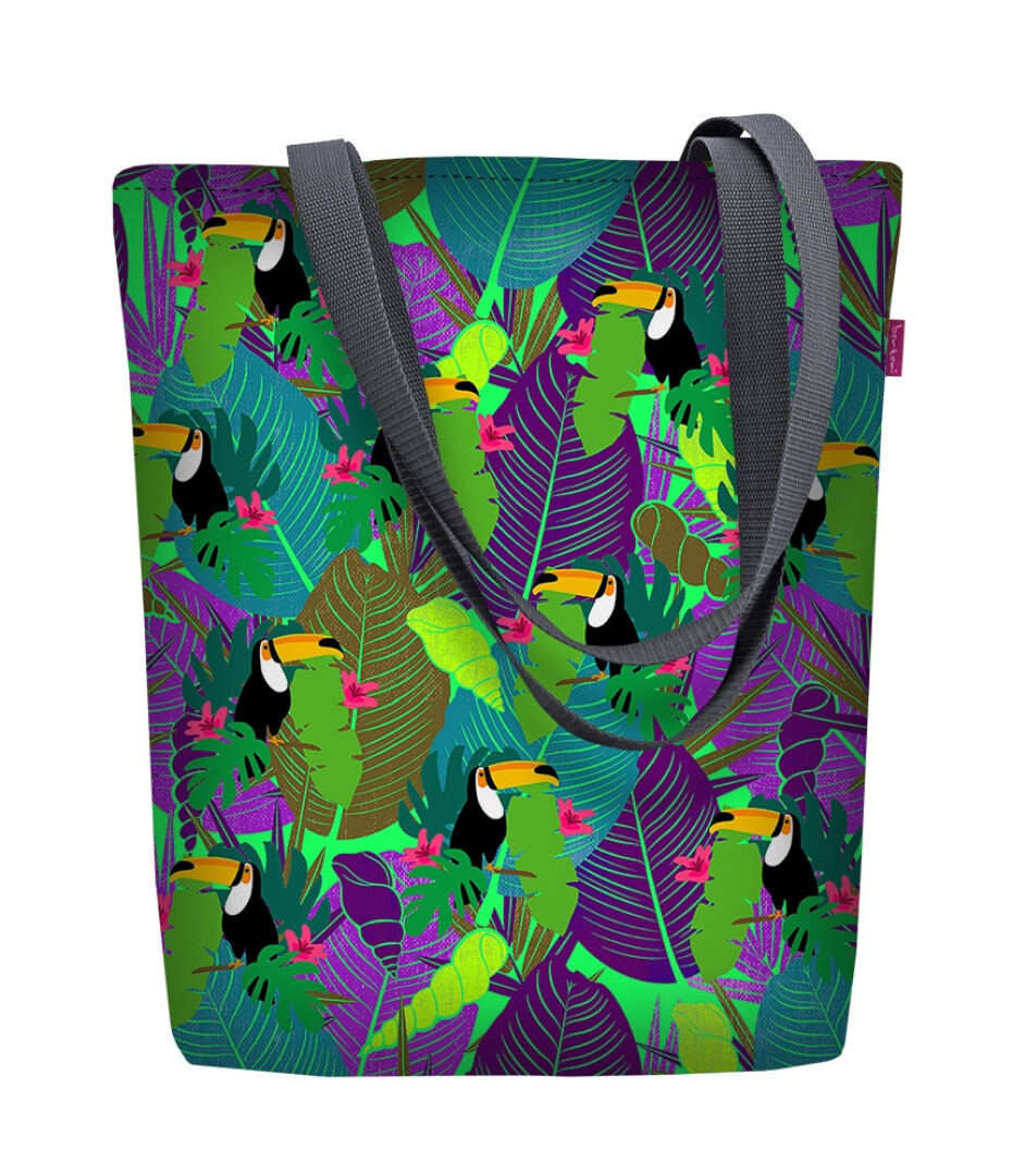 Bertoni Plátěná taška Sunny Tukan Multicolour 29 cm x 40 cm x 36 cm x 8 cm - main (3)