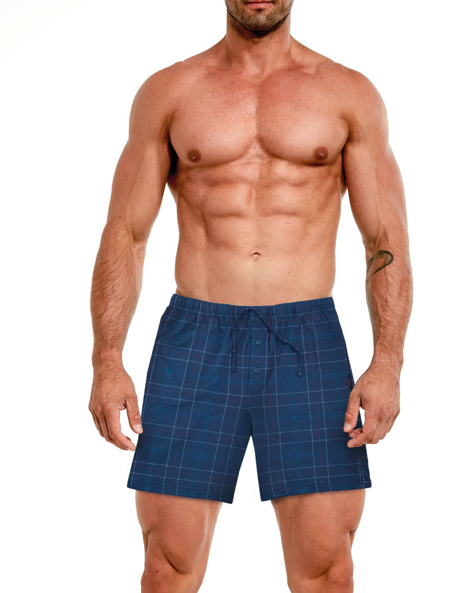 Pánské pyžamové kraťasy Cornette 698/13 S-2XL tmavě modrá M - main (2)