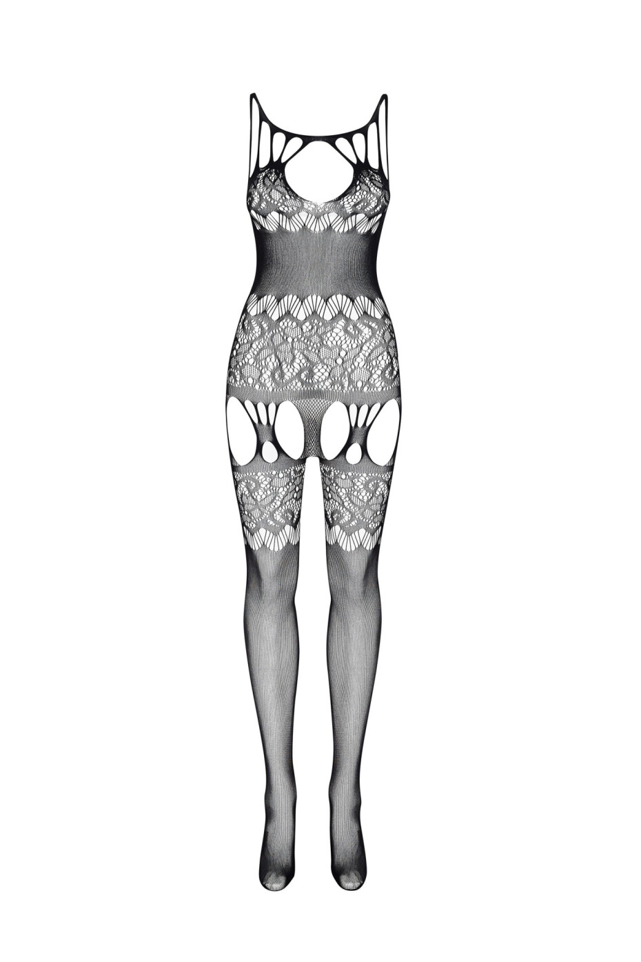 Bodystocking Yolanda - BEAUTY NIGHT FASHION černá S/L - main (4)