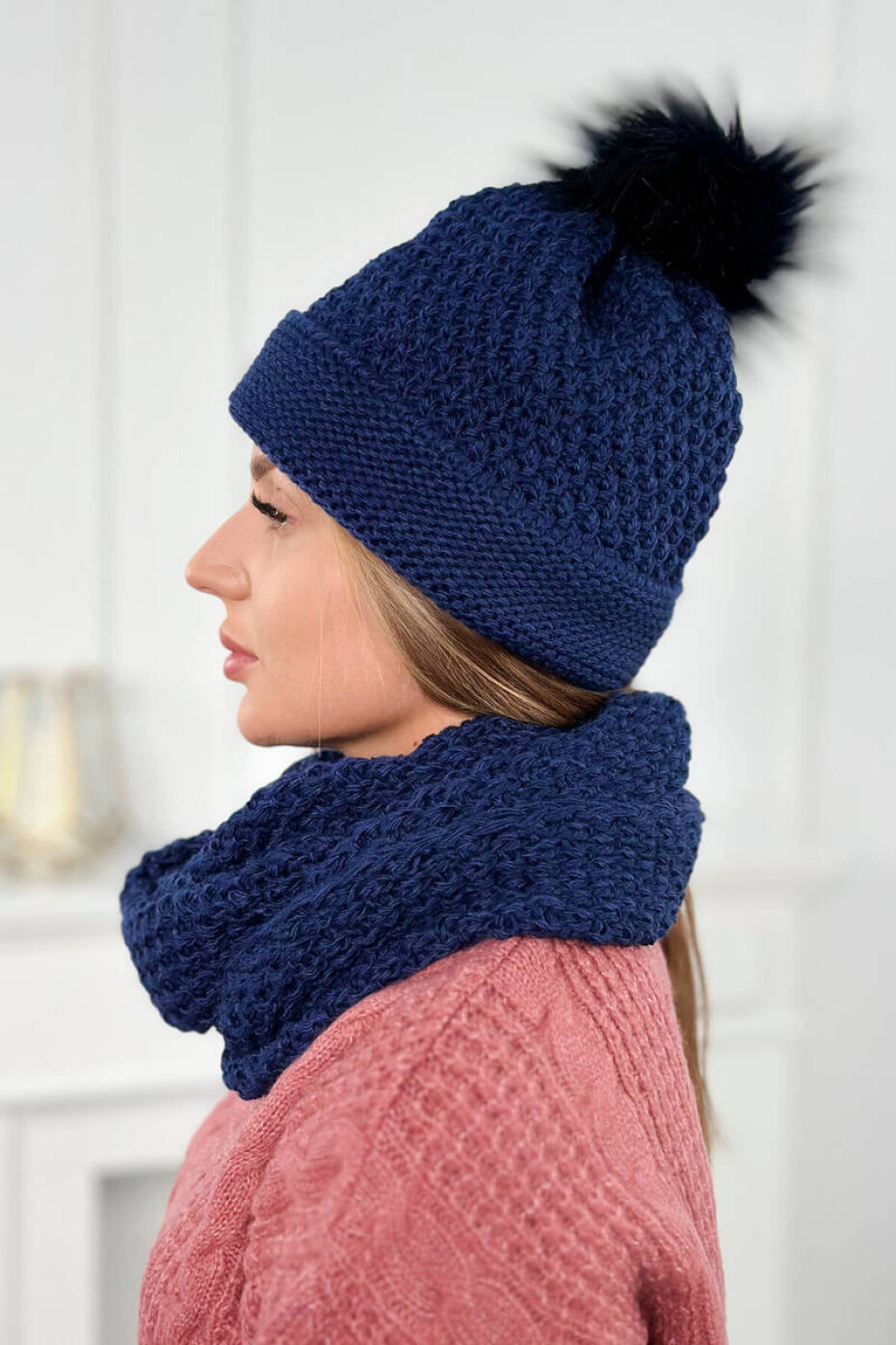 Dámský komplet navy Velikost: UNI - main (3)