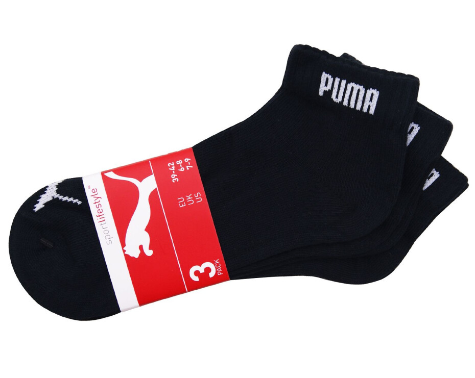 Puma 3Pack Ponožky 887498 Black 35-38 - main (13)