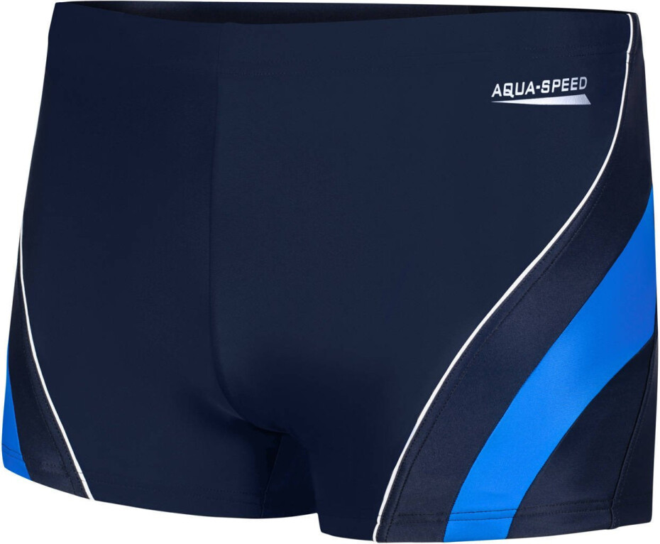 AQUA SPEED Plavecké šortky Dennis Navy Blue/Blue Pattern 42 L - main (0)