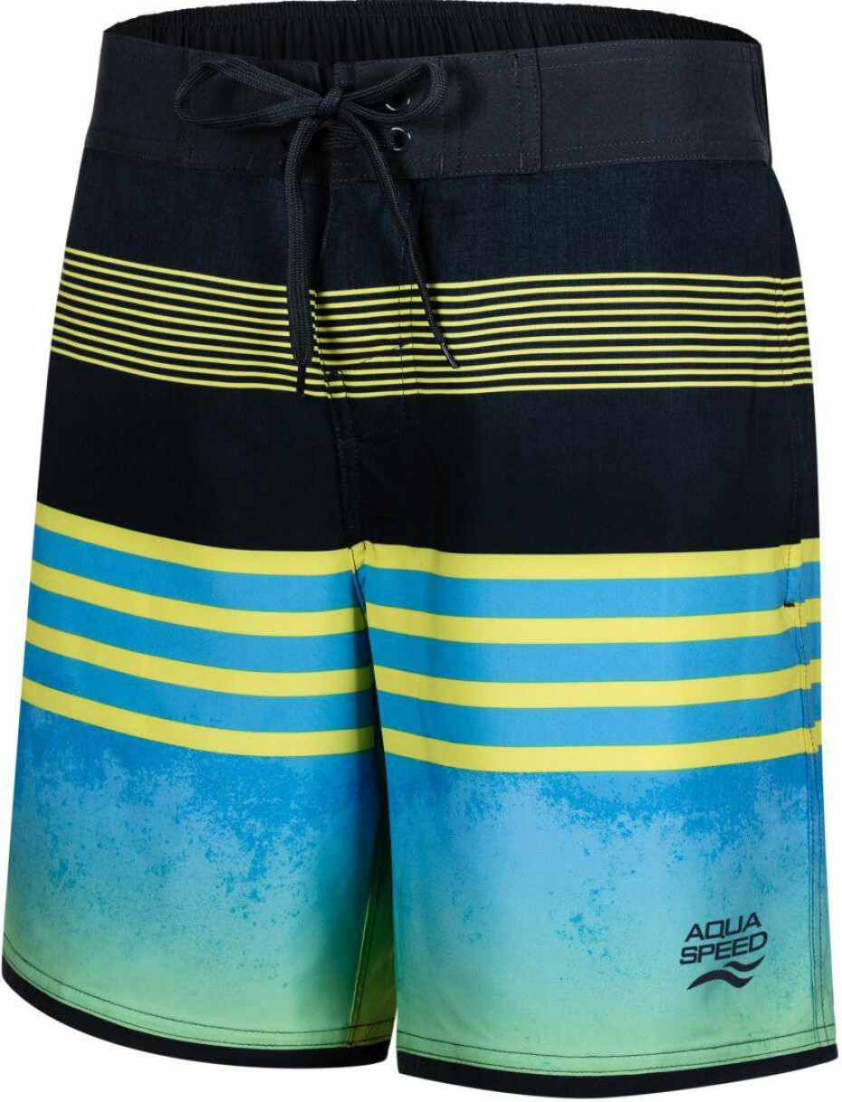 AQUA SPEED Plavecké šortky Nolan Blue/Yellow/Black M - main (0)