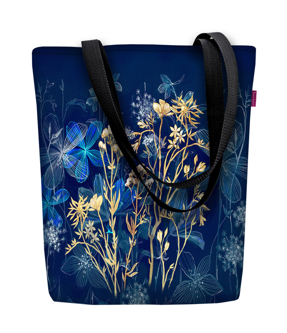 Bertoni Plátěná taška Sunny Midnight Navy Blue 29 cm x 40 cm x 36 cm x 8 cm - main (5)