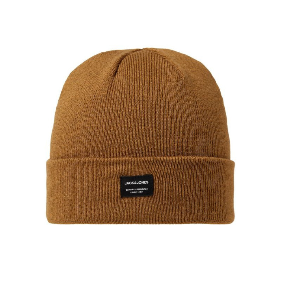 Jack & Jones Jacdna Beanie Noos M 12092815 hnědá pánská čepice Univerzální - main (5)
