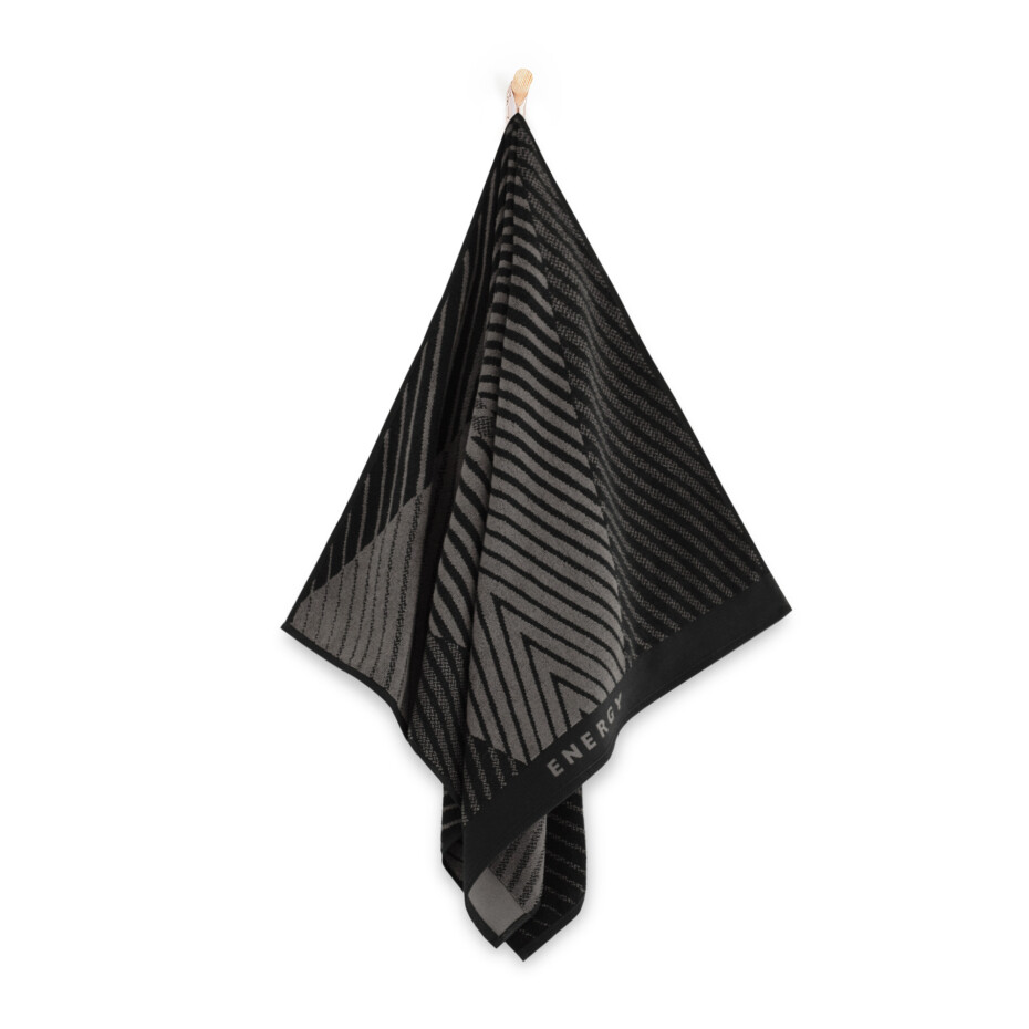 Sportovní ručník Zwoltex Energy AB Black/Graphite 70x140 - main (2)