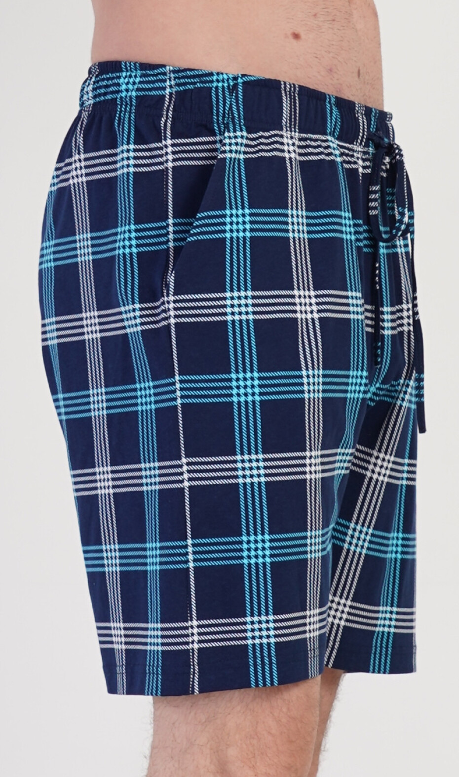 Pánské pyžamové šortky Patrik tyrkysová 1XL - main (6)